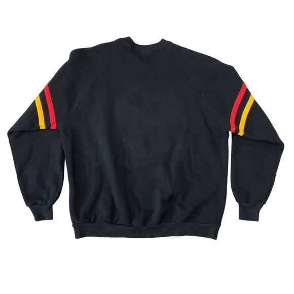 Vintage Disney 1990s Mickey Mouse Classic Casual Sweatshirt Black Size OSFM - Picture 8 of 8